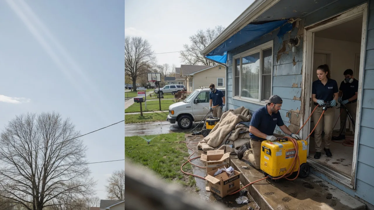 Basement Flood Cleanup in Springdale, PA near me